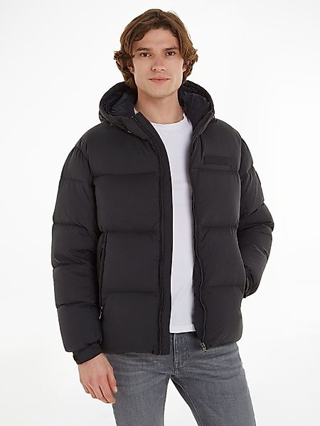 Tommy Hilfiger Daunenjacke "NEW YORK GMD DOWN HOODED JACKET" mit Kapuze günstig online kaufen