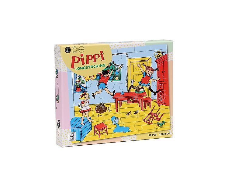 Pippi Langstrumpf Puzzle Pippi Langstrumpf Unisex Kinder, 30 Puzzleteile günstig online kaufen