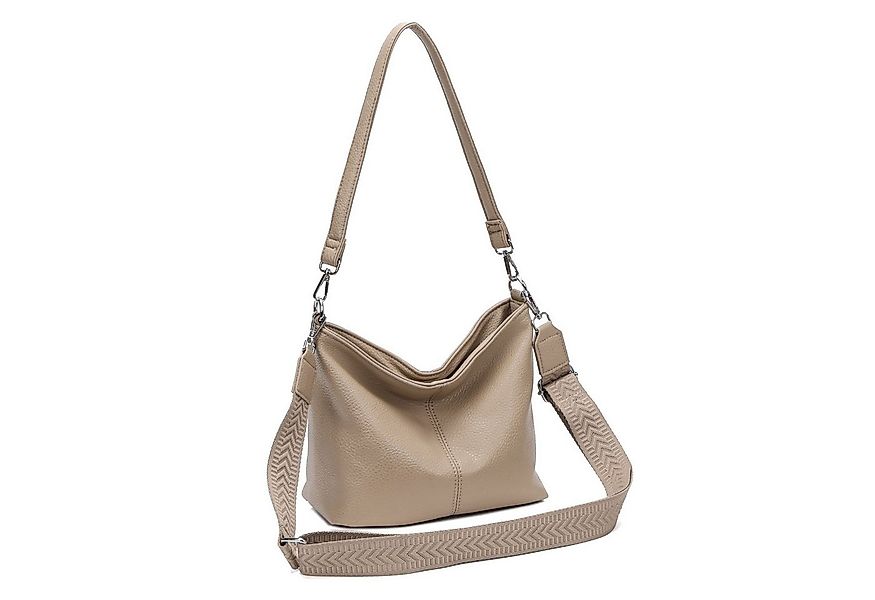 ITALYSHOP24 Schultertasche DAMEN TASCHE SHOPPER Hobo Bag Reise Freizeit Url günstig online kaufen
