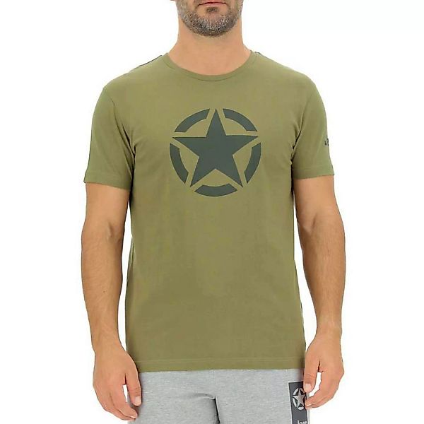 Jeep O102059e691 Kurzärmeliges T-shirt S Moss / Deep Green günstig online kaufen