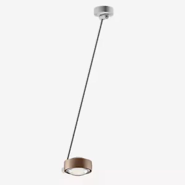 Occhio Sento Soffitto Singolo 80 Up D Deckenleuchte LED, Kopf gold matt/Bod günstig online kaufen