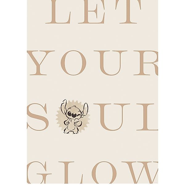 Komar Wandbild Disney Lilo and Stitch Soul Glow 50 cm x 70 cm günstig online kaufen