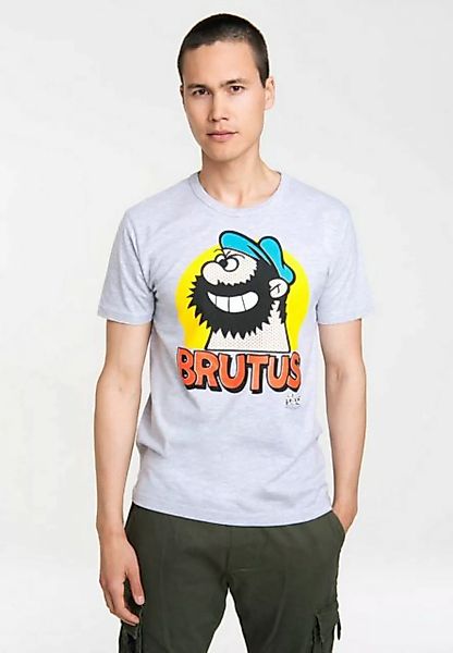 LOGOSHIRT T-Shirt Brutus mit hochwertigem Siebdruck günstig online kaufen
