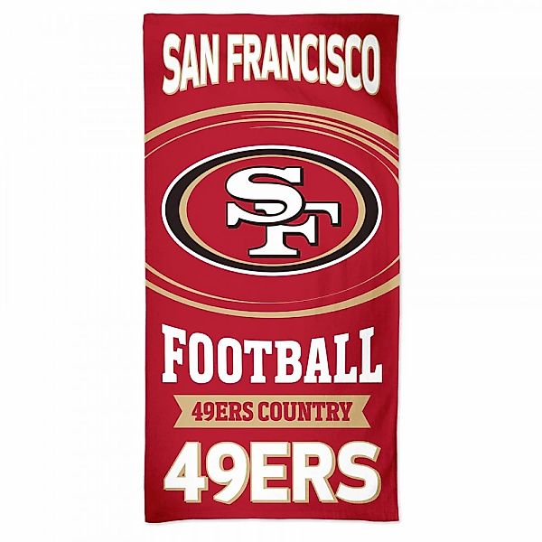 WinCraft Handtuch Set "Wincraft Strandhandtuch San Francisco 49ers 150 x 75 günstig online kaufen