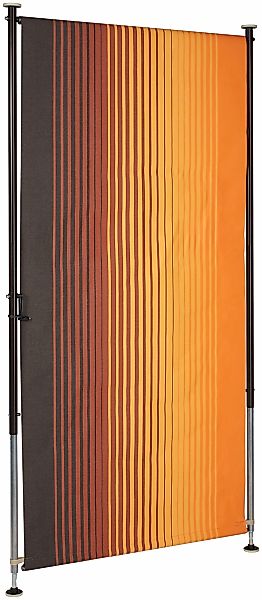 Angerer Freizeitmöbel Klemm-Senkrechtmarkise "Nr. 100", orange/braun, BxH: günstig online kaufen