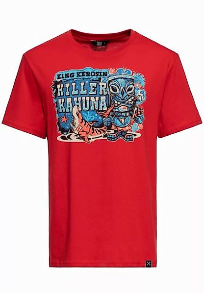 KingKerosin Print-Shirt Killer Kahuna (1-tlg) mit Tiki-Motiv günstig online kaufen