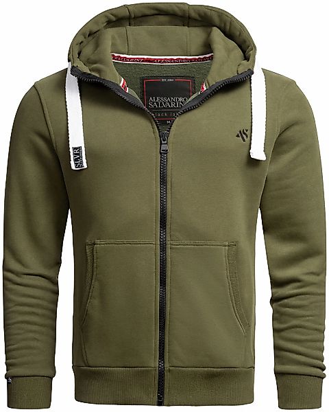 Alessandro Salvarini Sweatjacke "ASVinzent" warmer Hoodie günstig online kaufen