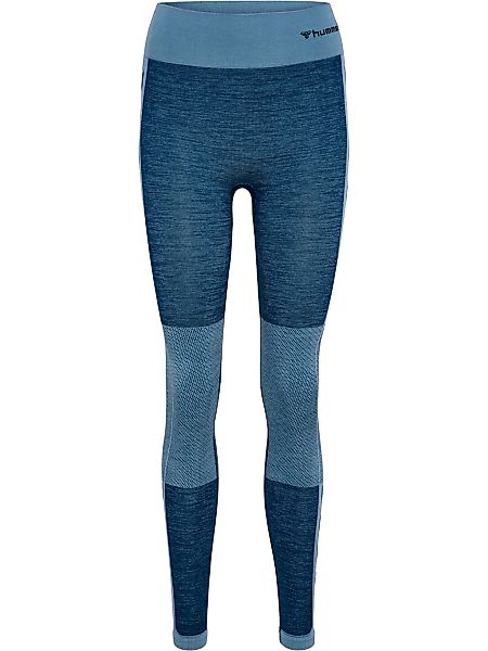 hummel Leggings "HMLCLEA SEAMLESS MID WAIST TIGHTS" dehnbarer Stoff, mit Me günstig online kaufen