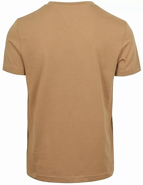 Tommy Hilfiger T-Shirt mit Logo Beige - Größe XXL günstig online kaufen