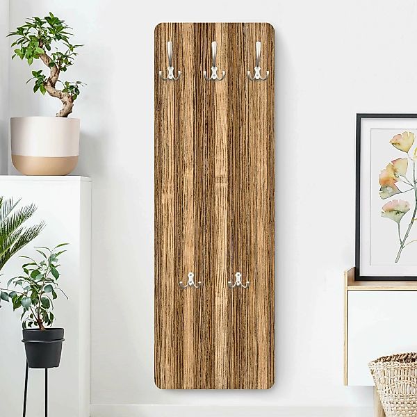 Wandgarderobe Holzpaneel Amazakou Light günstig online kaufen