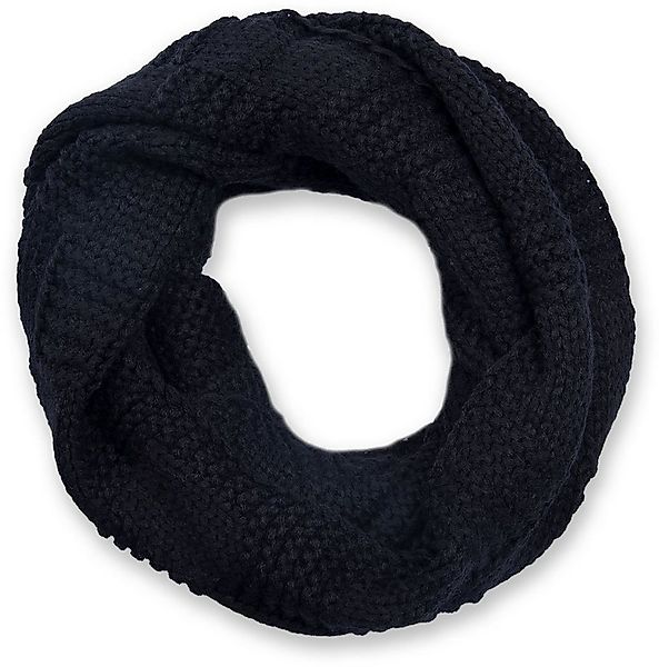 styleBREAKER Strickschal Feinstrick Loop mit Patentmuster, (1-St) günstig online kaufen