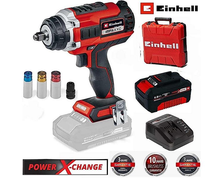 Einhell Akku-Schlagschrauber Schlagschrauber IMPAXXO 18/400 Akku 4.0 Ah 18V günstig online kaufen