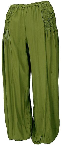 Guru-Shop Relaxhose Luftige Muckhose, Boho Pluderhose, günstig online kaufen