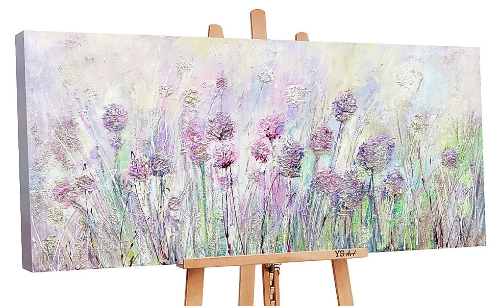 YS-Art Gemälde Blumen auf der Wiese, günstig online kaufen