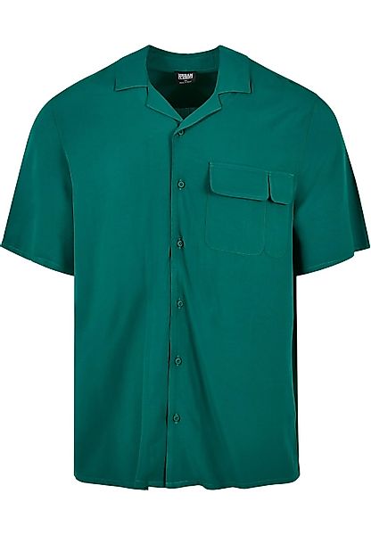 URBAN CLASSICS Langarmhemd "Urban Classics Herren Viscose Camp Shirt", (1 t günstig online kaufen