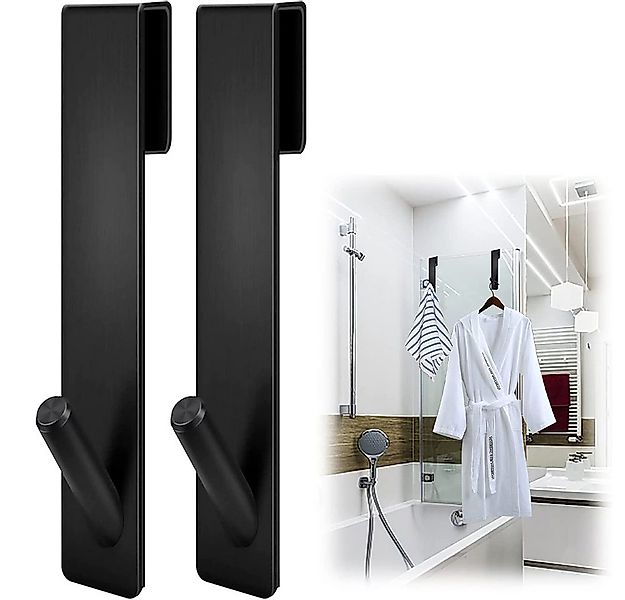 zggzerg Handtuchhaken 2 Stück Duschhaken ohne Bohren, Edelstahl Handtuchhak günstig online kaufen