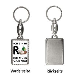 speecheese Schlüsselanhänger Ente Ruhestand Schlüsselanhänger mit günstig online kaufen