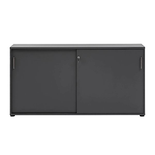 MÖBELPARTNER Aktenschrank Schiebetürenschrank Hippo, Small, HxBxT 84x160x40 günstig online kaufen