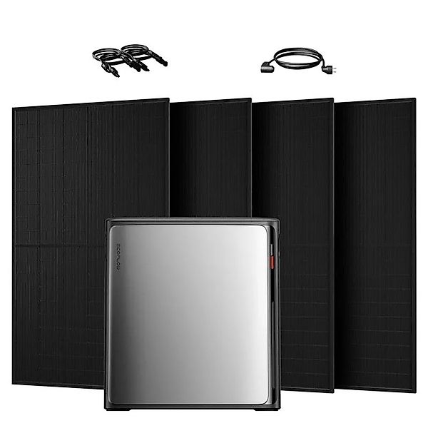 ECOFLOW STREAM Ultra X mit 4× JA Solar 500 W Glas-Glas Full Black Balkonkra günstig online kaufen