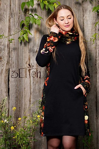 3Elfen Jerseykleid Langarm Kleid Herbstkönigin von günstig online kaufen