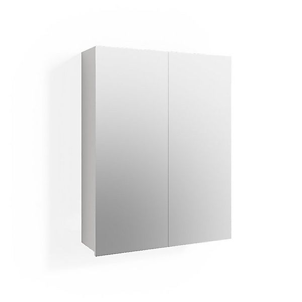 Vicco Badspiegelschrank Freddy Weiß Hochglanz 60 x 77 cm günstig online kaufen
