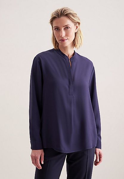 seidensticker Klassische Bluse 1/1 V-Neck Uni günstig online kaufen