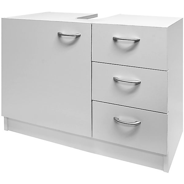 Waschbeckenunterschrank Neapel Weiß 63x54x30cm günstig online kaufen