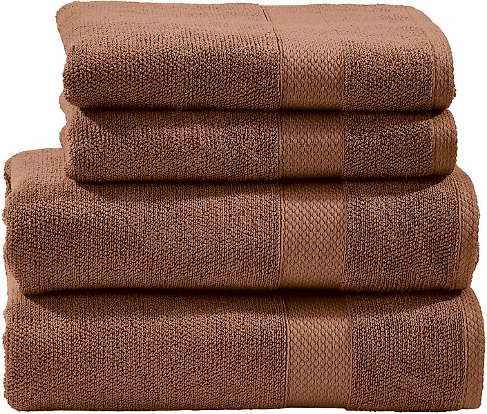 done. Handtuch Set "Deluxe 2x Handtücher (50x100 cm), 2x Duschtücher (70x14 günstig online kaufen