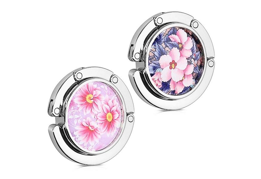 kwmobile Taschen-Halterung 2x Tisch Handtaschenhalter Haken, (2-tlg., Faltb günstig online kaufen