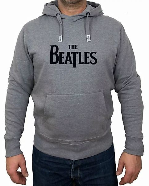 The Beatles Kapuzensweatshirt Beatles, Hoodie, "Logo", Grau, Herren (Stück, günstig online kaufen