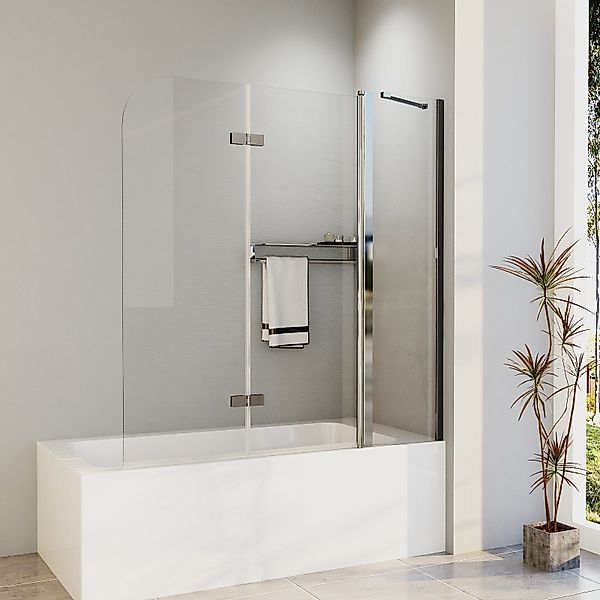 Hopibath Duschwand Badewanne faltbar Badewannenaufsatz 3 günstig online kaufen