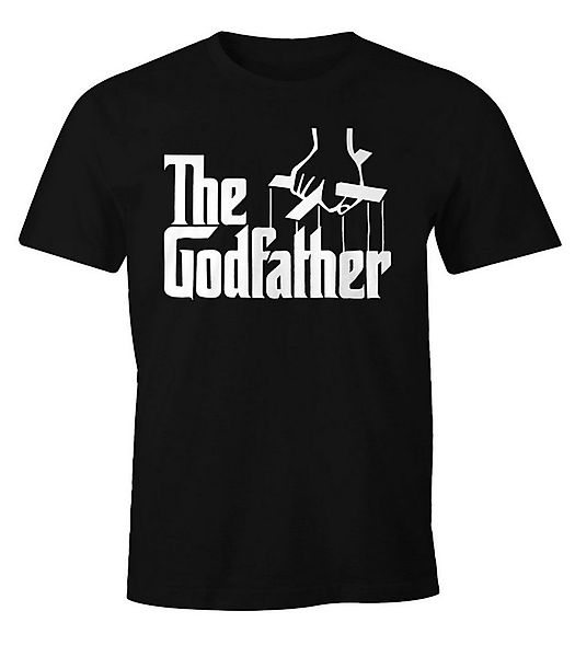 MoonWorks Print-Shirt Herren T-Shirt The Godfather Der Pate Fun-Shirt mit P günstig online kaufen