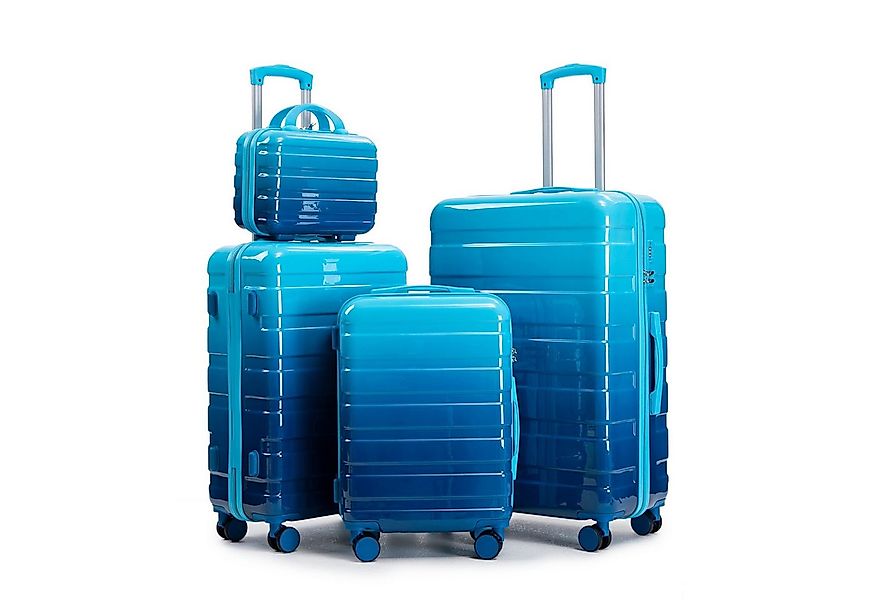 LVHOM Hartschalen-Trolley Handgepäck-Trolley & Koffer Set, 14"/20"/24"/28", günstig online kaufen