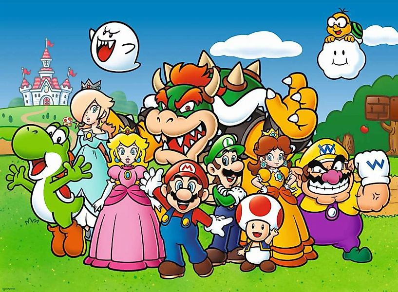 Super Mario Fun - Puzzle 100 Xxl Teile günstig online kaufen