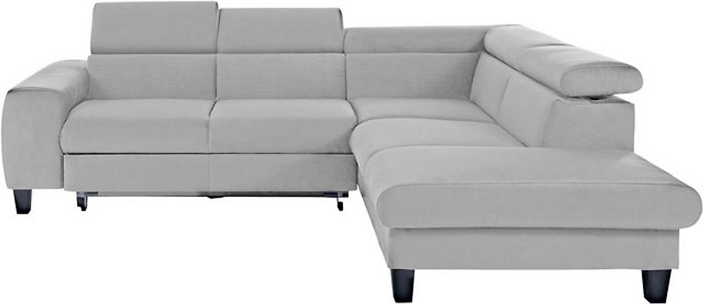 COTTA Ecksofa "Morven L-Form mit Kopfteilverstellung", wahlweise mit Bettfu günstig online kaufen