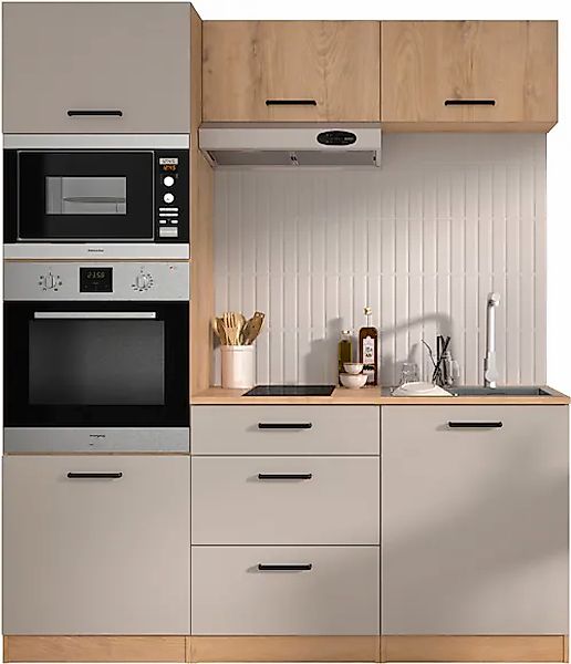 Gami Küchenzeile »Set D B180 ALPAGA« Set, Viel Stauraum auf kleinem Raum günstig online kaufen