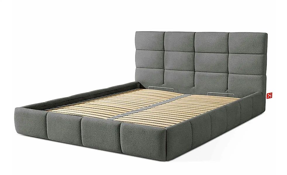 KONSIMO Polsterbett  Altos ¦ grau ¦ Maße (cm): B: 176 H: 115 Betten > Polst günstig online kaufen