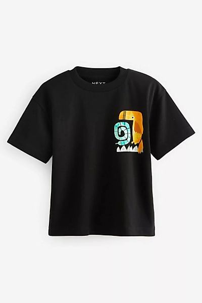 Next T-Shirt Kurzarm-T-Shirt mit Print am Rücken (1-tlg) günstig online kaufen