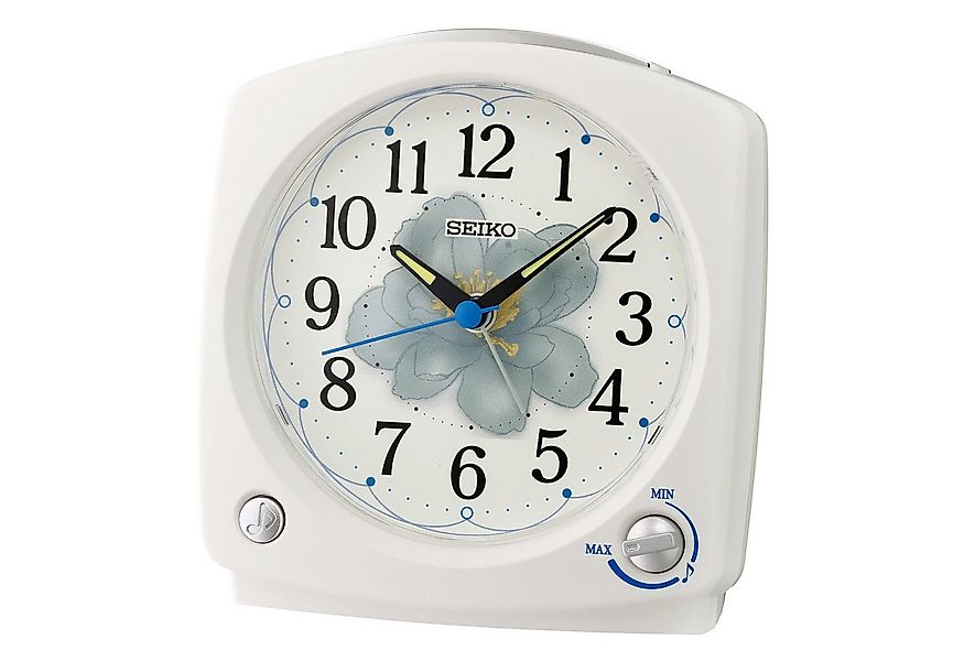 Seiko Quarzwecker Wecker mit Vogelstimmen Weiß günstig online kaufen
