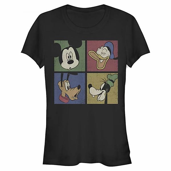 Disney - Micky Maus - Gruppe Block Party - Frauen T-Shirt günstig online kaufen