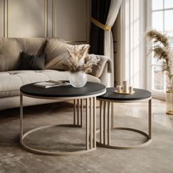 Lookway Couchtisch LORI 2in1 MATT, runder günstig online kaufen