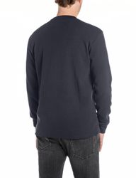 Replay Longsleeve Regular Fit, Rundhalsform günstig online kaufen