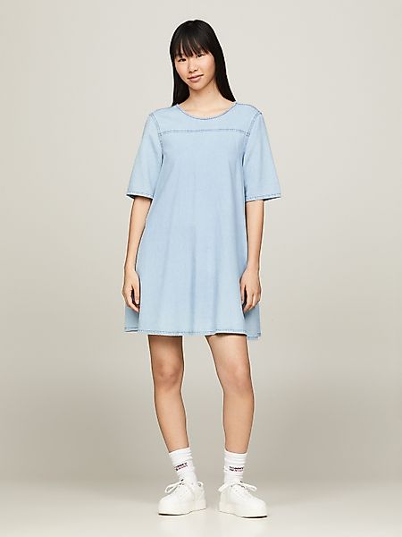 Tommy Jeans Curve Blusenkleid TJW CHAMBRAY günstig online kaufen