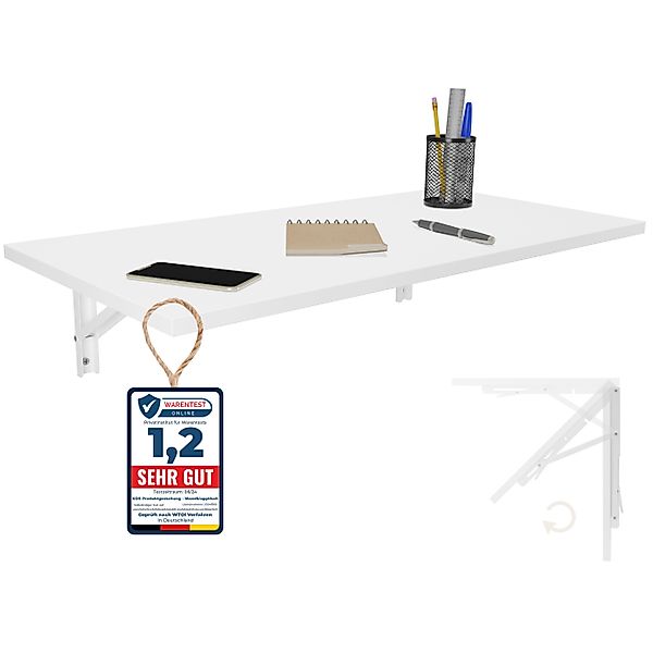 KDR Produktgestaltung Klapptisch 80x40 Wandklapptisch Esstisch günstig online kaufen