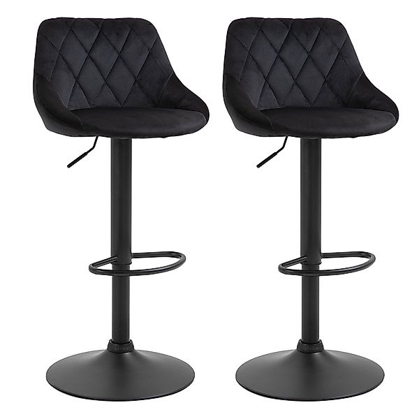 HOMCOM Barhocker Barhocker Höhenverstellbares Set günstig online kaufen