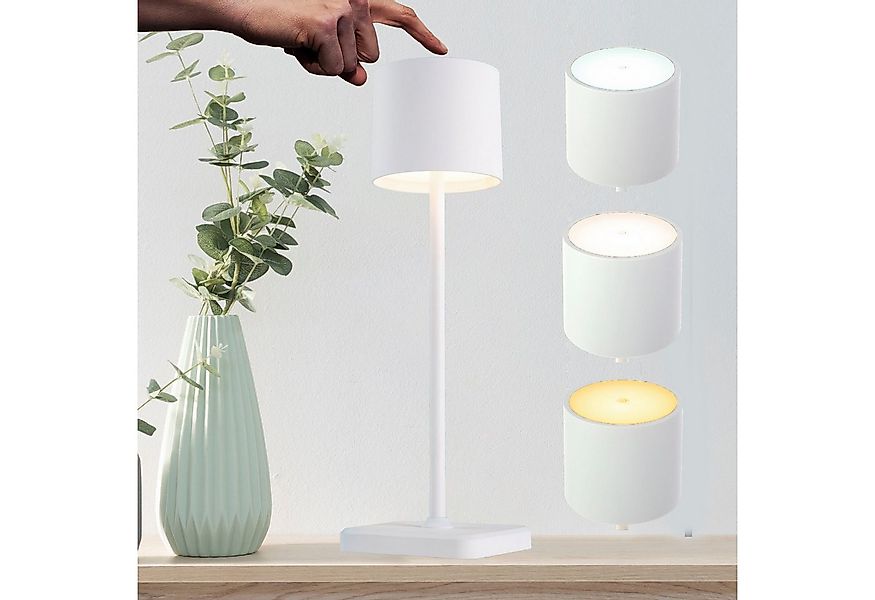 my home LED Tischleuchte Lenn Mobile-Akku-Tischlampe, Dimmfunktion, USB-Ans günstig online kaufen