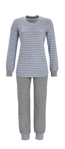 Ringella Pyjama aus Stretchfrottee mit geringeltem günstig online kaufen