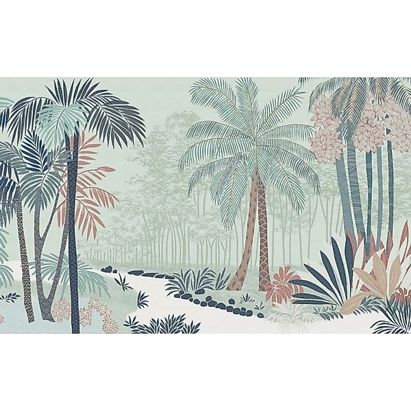 Komar Vliestapete Flora Glaucus 400 cm x 250 cm günstig online kaufen