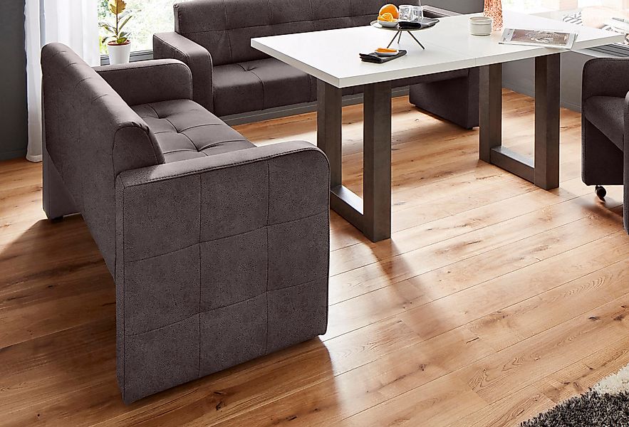 exxpo - sofa fashion Polsterbank "Barista Küchensofa, Sitzhöhe 49cm, kompak günstig online kaufen