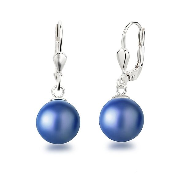 Schöner-SD Paar Ohrhänger Ohrringe Hänger mit Perle 10mm hängend (inkl. Sch günstig online kaufen